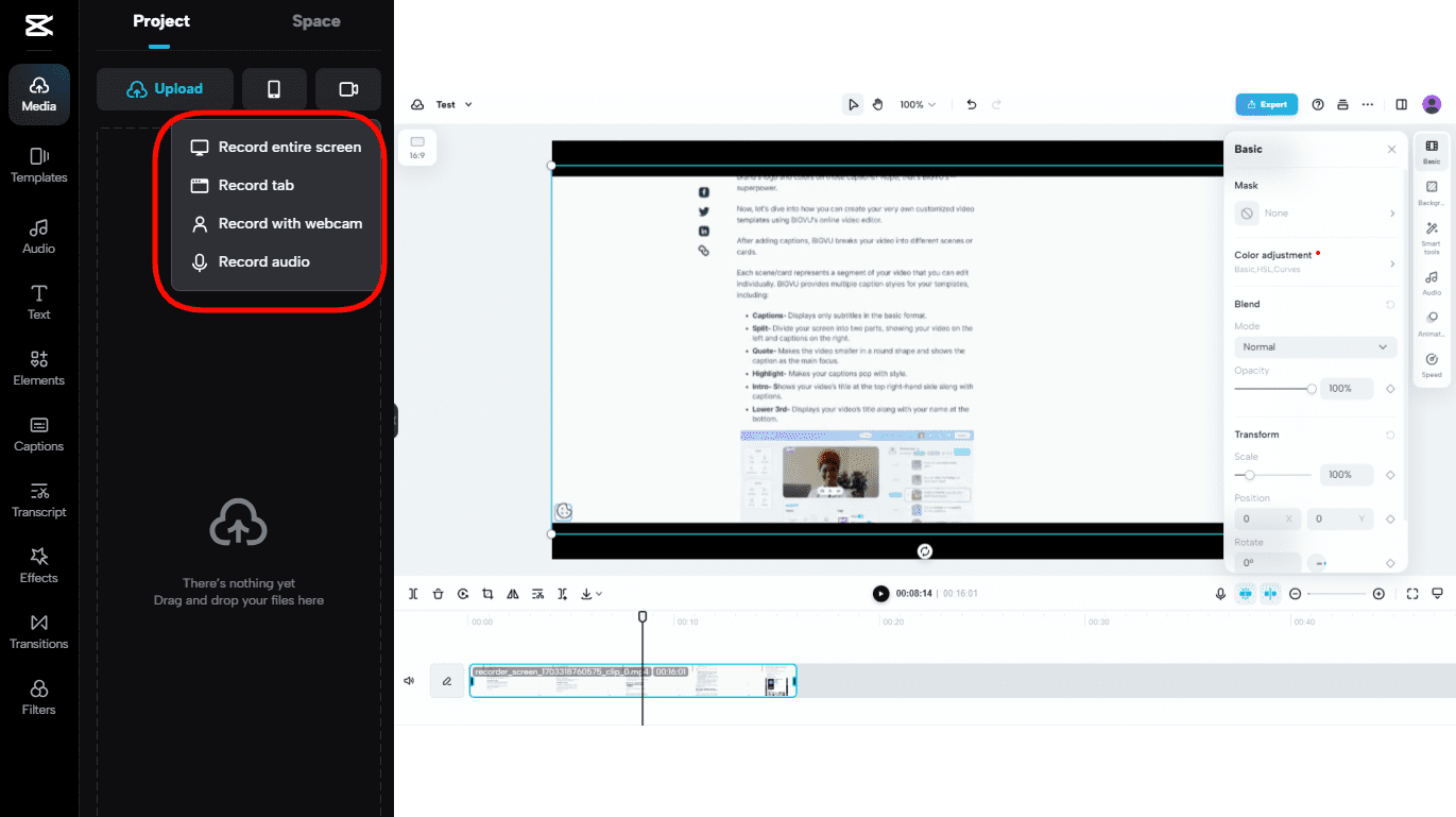 CapCut Online Desktop Editor Review Is it the Best Online Video Editor?